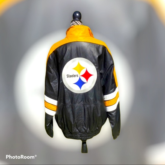 STARTER Other - 🏈Leather Steelers Jacket 🏈